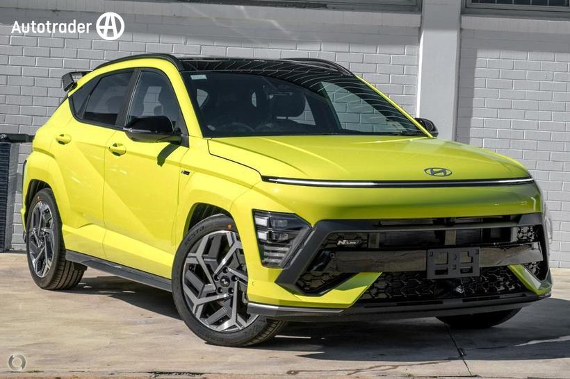 Yellow 2026 Hyundai Kona Wagon Premium N Line