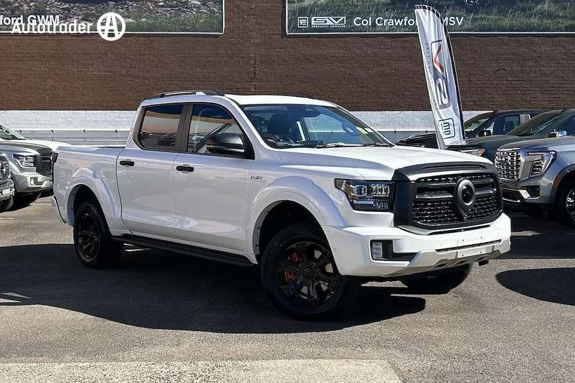 White 2026 GWM Cannon Alpha Dual Cab Utility Ultra Phev (4X4)