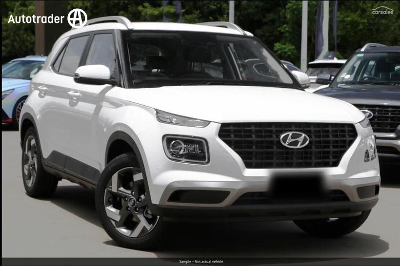 White 2026 Hyundai Venue Wagon
