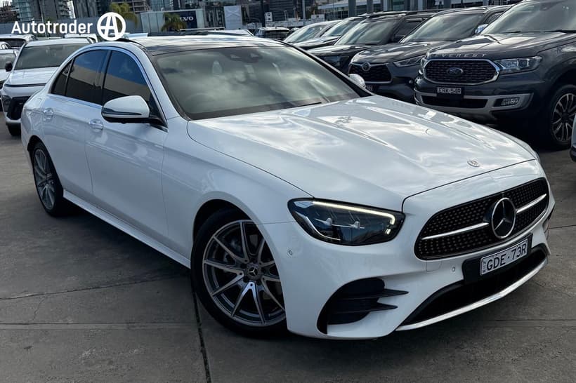White 2021 Mercedes-Benz E200 Sedan