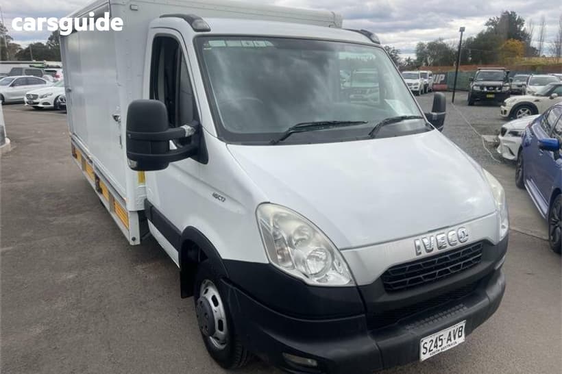 White 2012 Iveco Daily Ute Tray 45C17