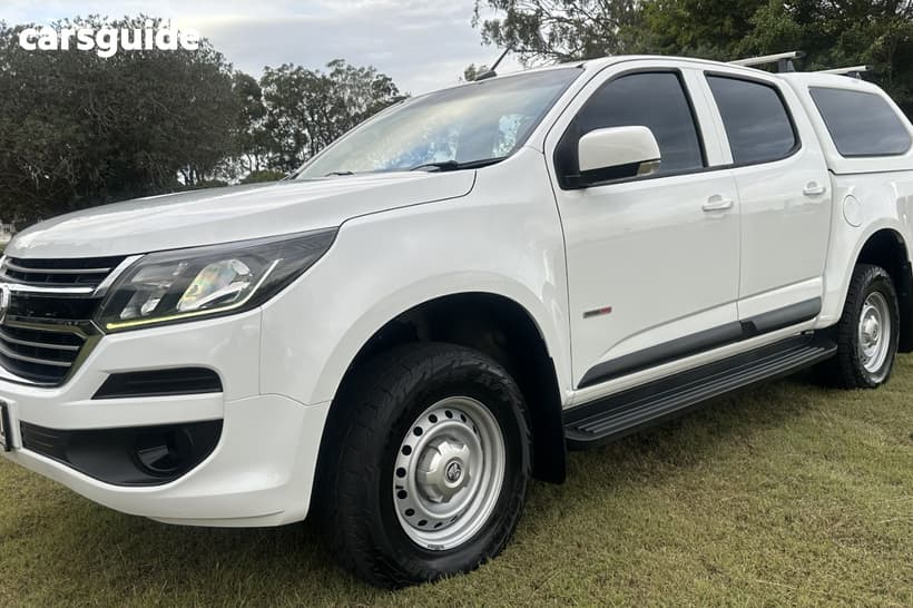 White 2020 Holden Colorado Crew Cab Pickup Ls (4X2)