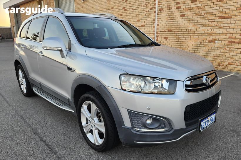 Silver 2015 Holden Captiva Wagon 7 Ltz (4X4)