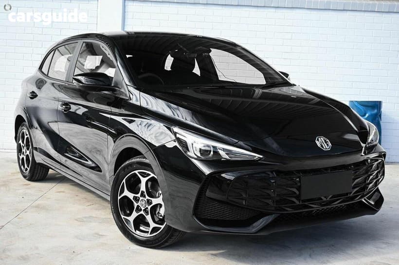 Black 2024 MG MG3 Hatchback Excite