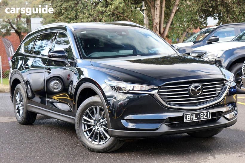 Black 2021 Mazda CX-8 Wagon Sport (Fwd)