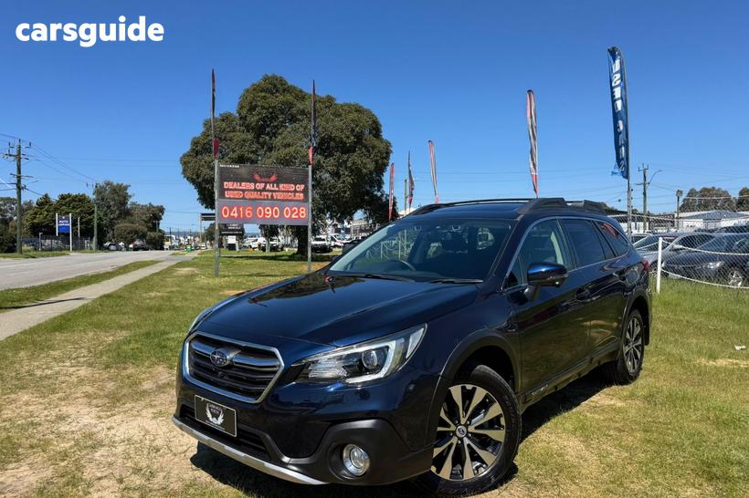 Blue 2018 Subaru Outback Wagon 2.5I Premium