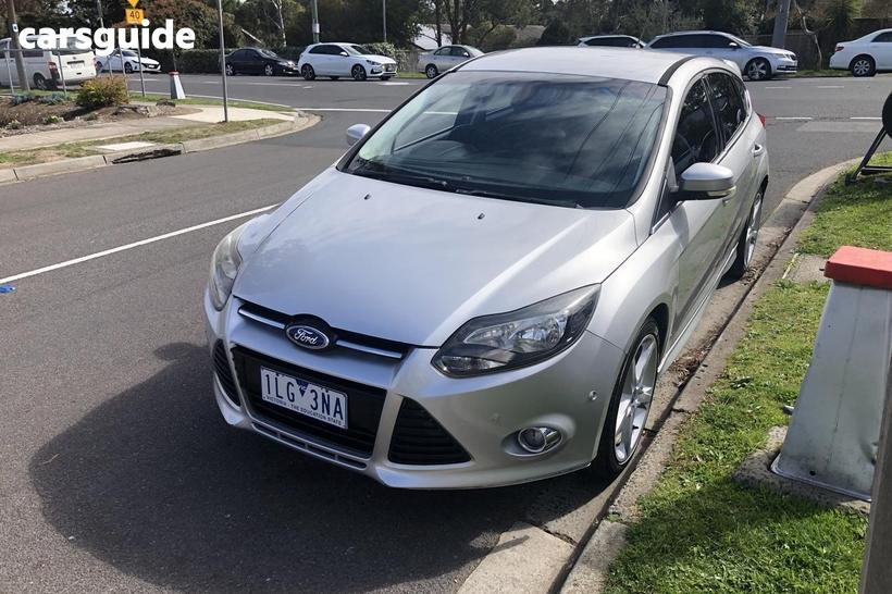 Silver 2013 Ford Focus Hatchback Titanium