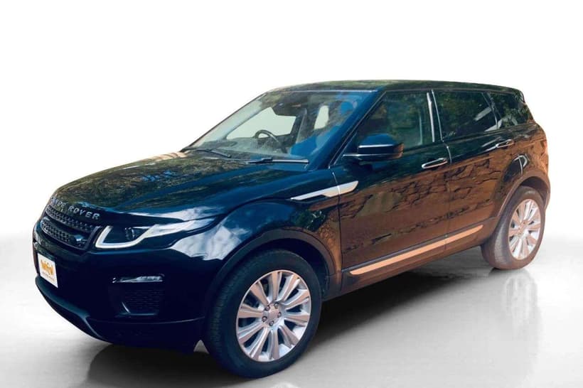 Black 2016 Land Rover Range Rover Evoque SUV TD4 180 HSE 4X4