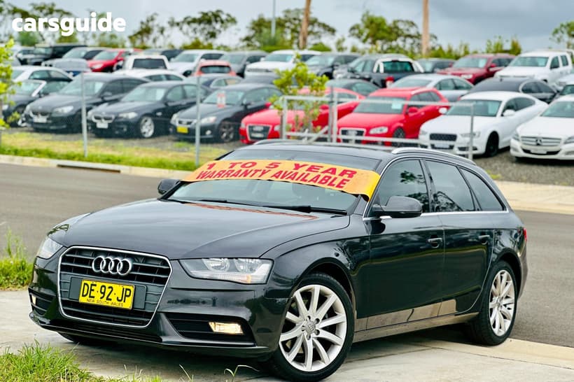 Black 2012 Audi A4 Wagon 1.8 Tfsi Avant
