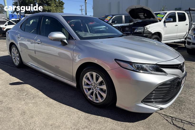 Silver 2019 Toyota Camry Sedan Ascent Sport