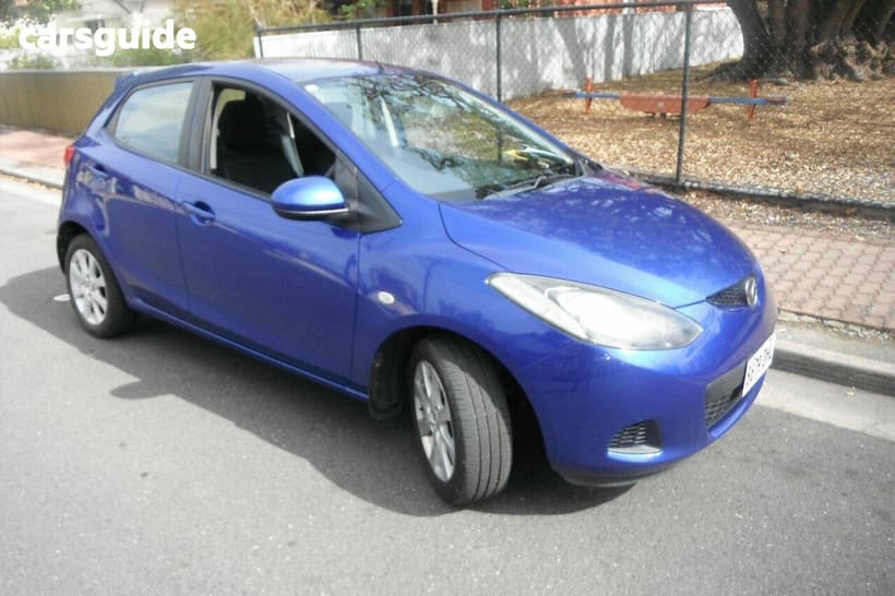 Blue 2008 Mazda 2 Hatchback Neo