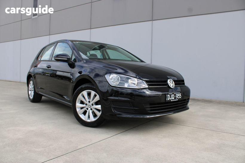 Black 2015 Volkswagen Golf Hatchback 90 Tsi Comfortline