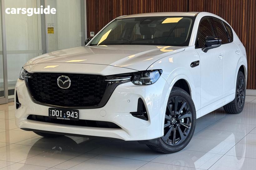 White 2025 Mazda CX-60 Wagon G40E Gt Hybrid