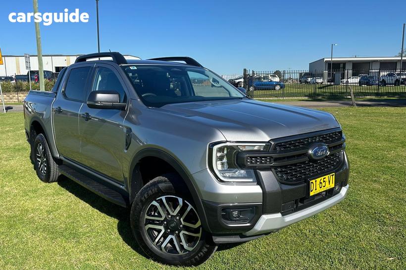 Silver 2024 Ford Ranger Double Cab Pick Up Sport 3.0 (4X4)