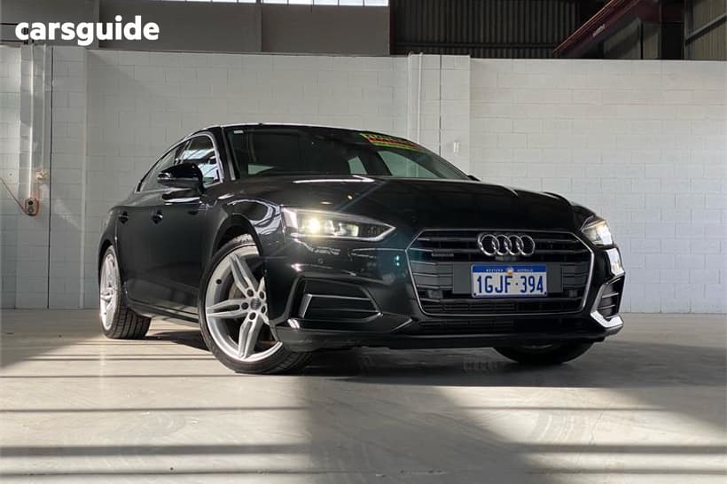 Black 2017 Audi A5 Hatchback Sportback 2.0 Tfsi Quattro