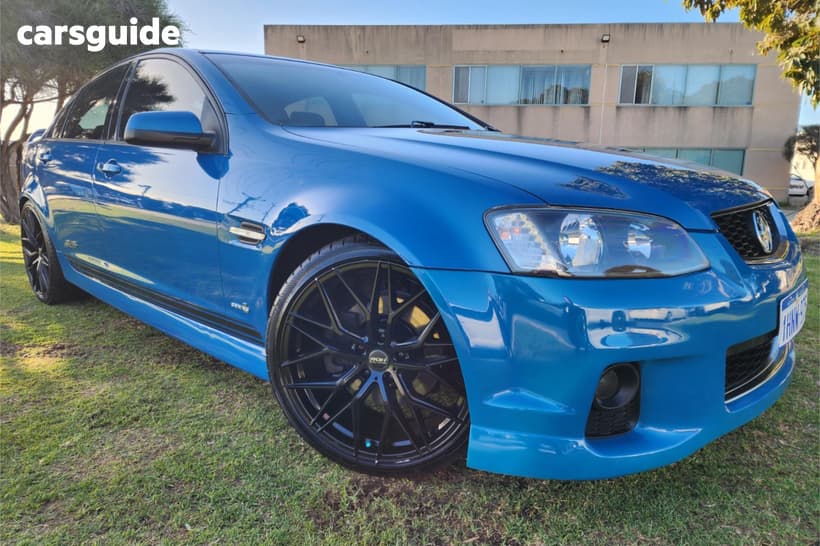 Blue 2011 Holden Commodore Sedan Ss
