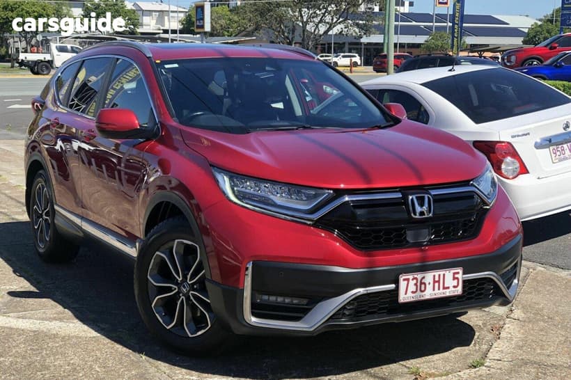 Red 2020 Honda CR-V Wagon Vti L7 (2Wd) 7 Seats