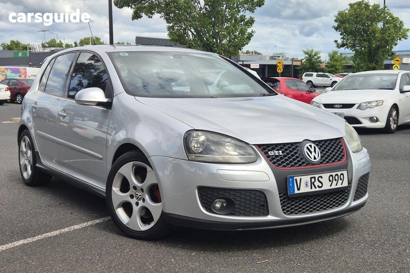 Silver 2007 Volkswagen Golf Hatchback Gti