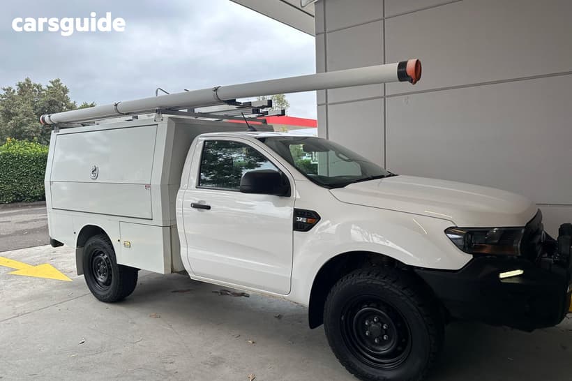 White 2020 Ford Ranger Cab Chassis Xl 3.2 (4X4)