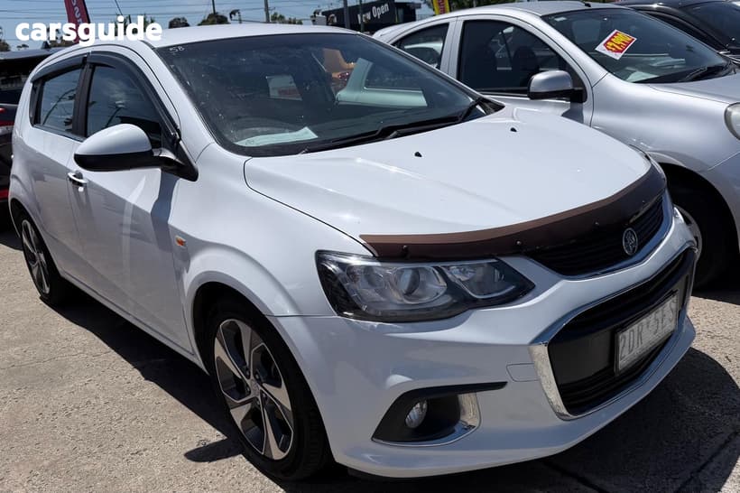 White 2017 Holden Barina Hatchback Lt