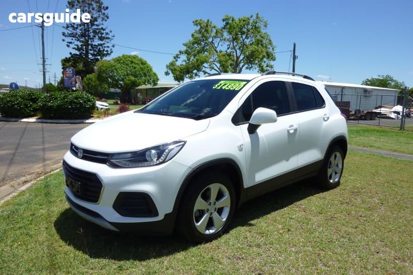 White 2018 Holden Trax Wagon Ls