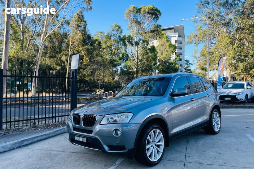 Grey 2012 BMW X3 SUV XDRIVE 20I F25