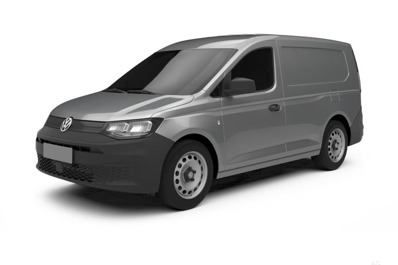 White 2025 Volkswagen Caddy Van Cargo Tdi320