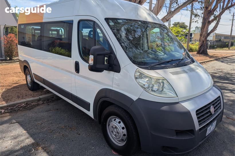 White 2013 Fiat Ducato Van Lwb/Mid