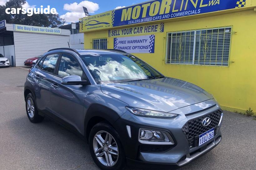 Silver 2018 Hyundai Kona Wagon Active Awd
