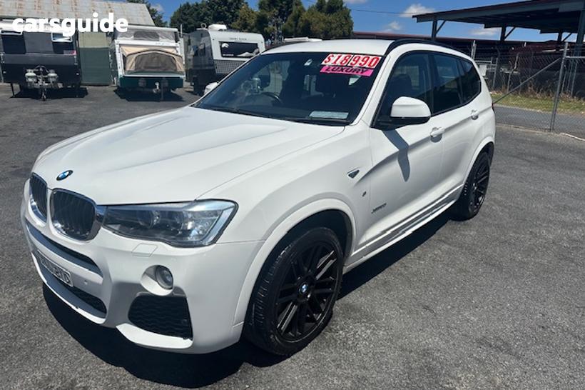 White 2015 BMW X3 Wagon Xdrive 20I