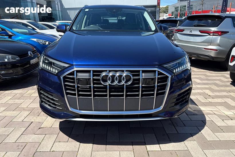 Blue 2022 Audi Q7 Wagon 45 Tdi Quattro Mhev