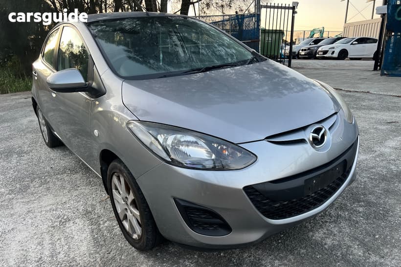 Silver 2014 Mazda 2 Hatchback Neo Sport