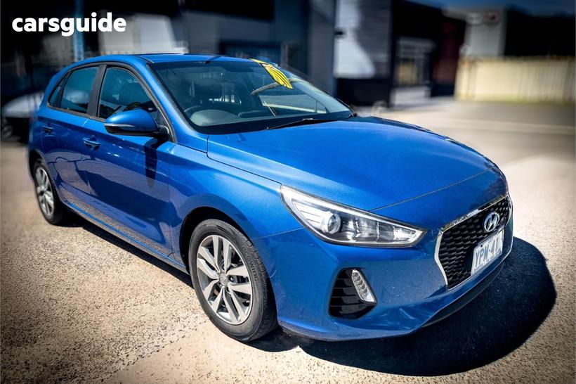 Blue 2018 Hyundai I30 Hatchback Active