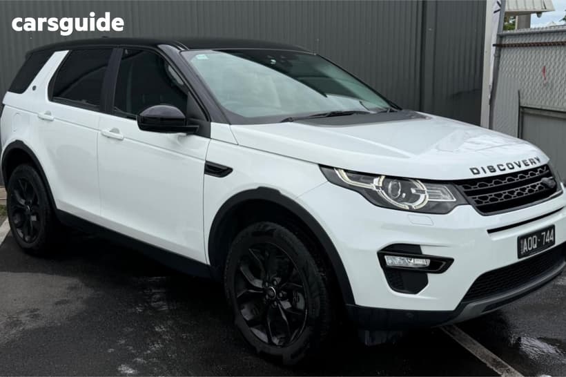 White 2017 Land Rover Discovery Sport Wagon Td4 150 Hse 5 Seat