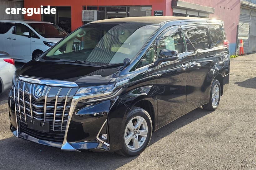 Black 2021 Toyota Alphard SUV S (HYBRID) AYH30W
