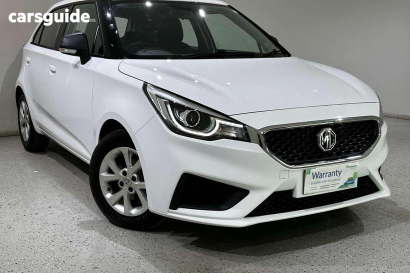 White 2022 MG MG3 Hatchback Core