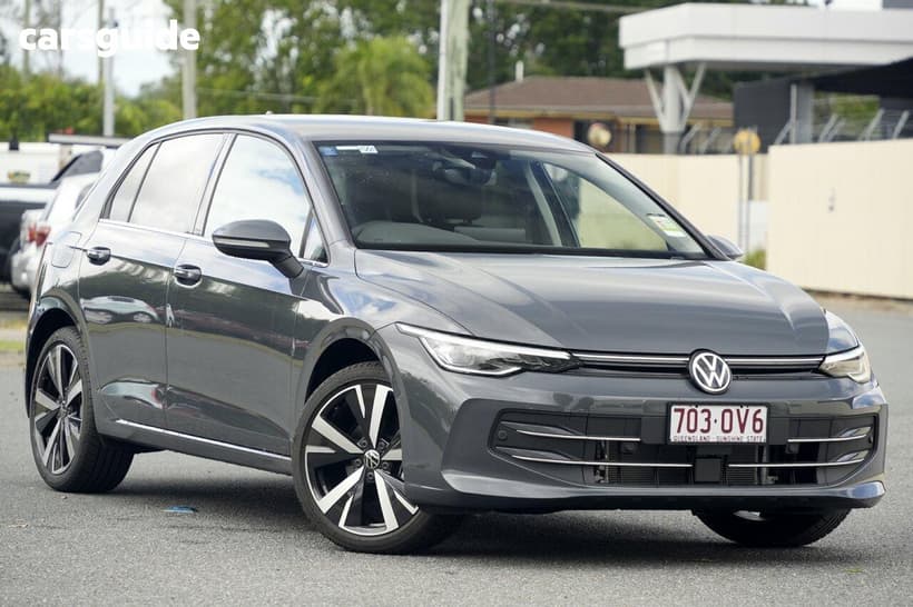 Grey 2025 Volkswagen Golf Hatchback Style