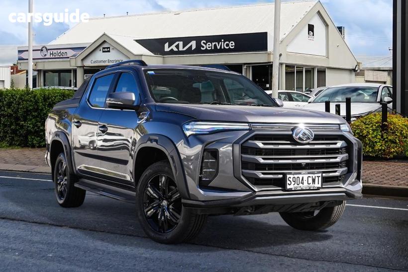 Grey 2023 LDV T60 Double Cab Utility Max Luxe (4X4)