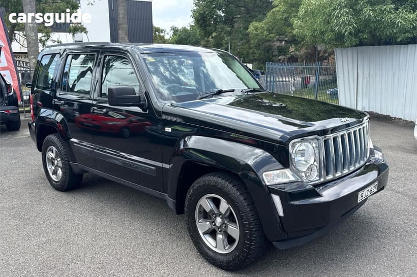 Black 2009 Jeep Cherokee Wagon Sport (4X4)