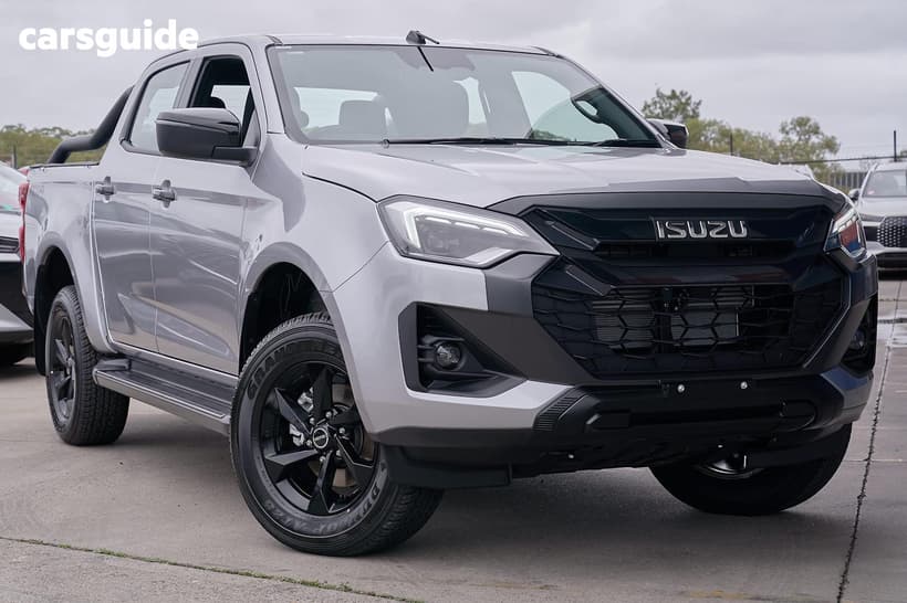 Silver 2025 Isuzu D-MAX Crew Cab Utility X-Rider (4X4)