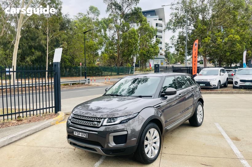 Grey 2015 Land Rover Evoque SUV TD4 150 SE LV MY16