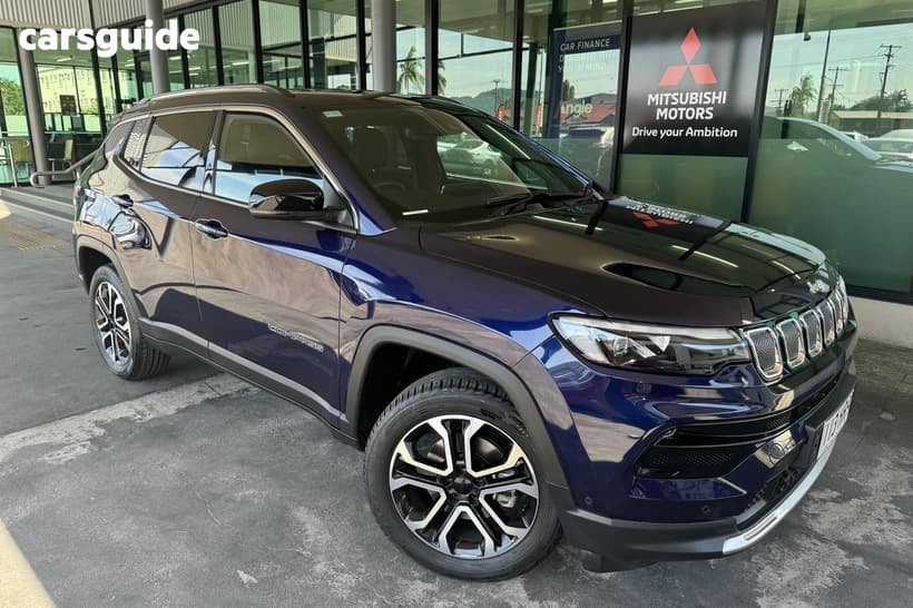 Blue 2022 Jeep Compass Wagon Limited