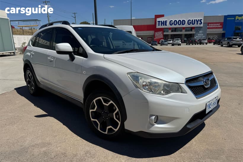 White 2013 Subaru XV Wagon 2.0I-L