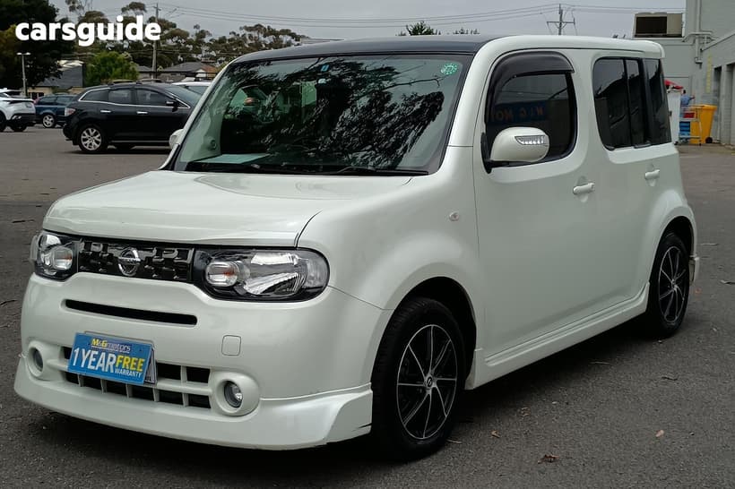 White 2012 Nissan Cube SUV 15X INDIGO+PLASMA