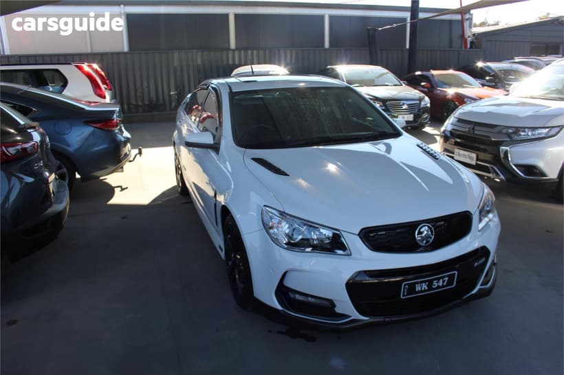 White 2015 Holden Commodore Sedan Ss-V Redline
