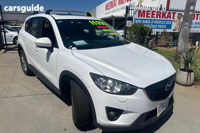 White 2013 Mazda CX-5 Wagon Grand Tourer (4X4)