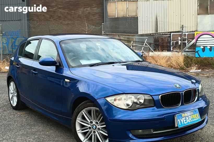 Blue 2007 BMW 1 Hatch 118I R