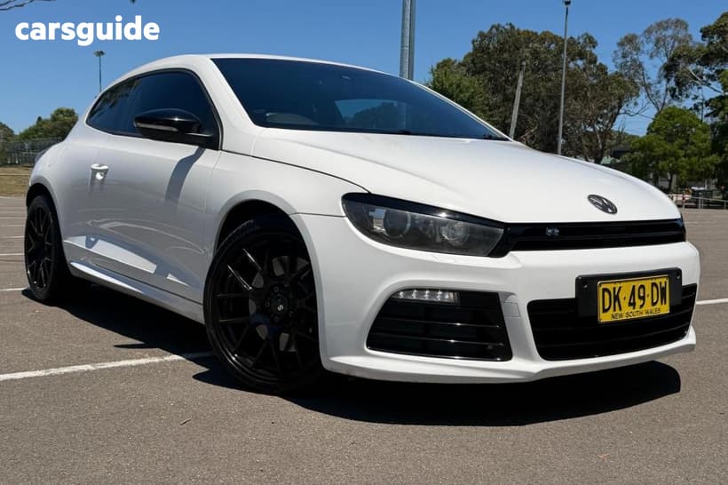 White 2011 Volkswagen Scirocco Hatch R F