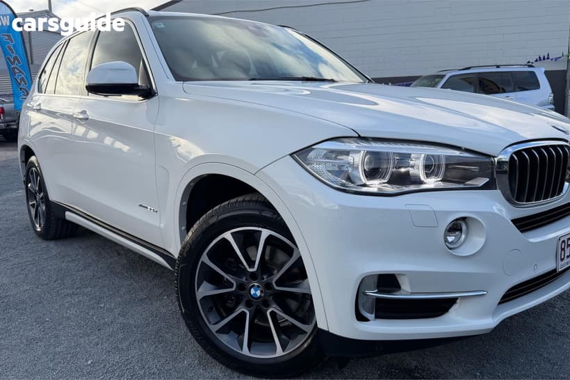 White 2015 BMW X5 Wagon Xdrive 30D