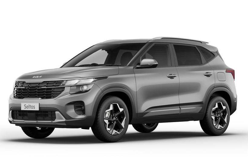 Grey 2025 Kia Seltos Wagon Sport+ (Fwd)